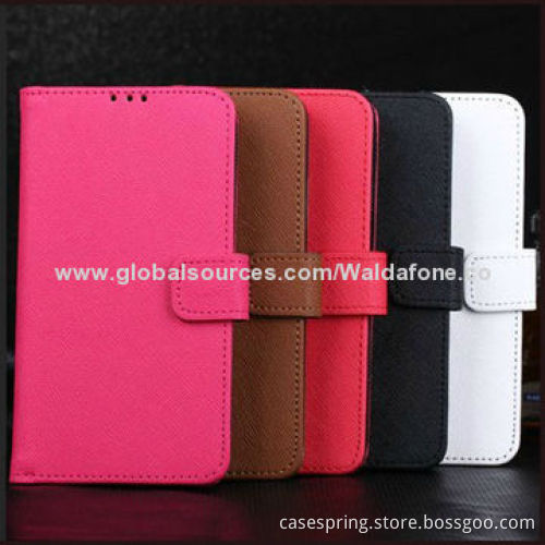 Leather Cases for Samsung Galaxy S5 with Card Slot, ODM and OEM Orders Welcomed